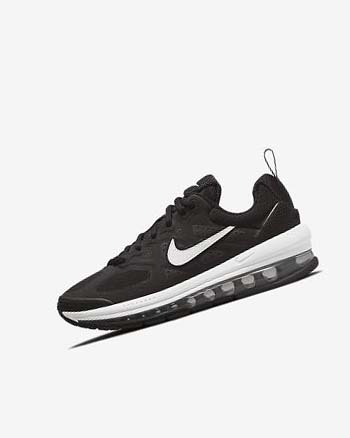 Zapatos Casuales Nike Air Max Genome Niña Negras Gris Oscuro Blancas | CR2409