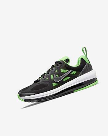 Zapatos Casuales Nike Air Max Genome Niña Negras Gris Verde | CR2726