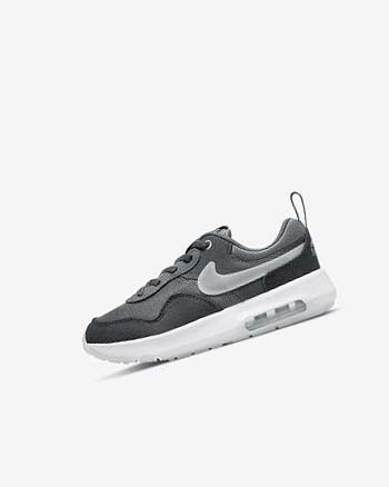 Zapatos Nike Air Max Motif Niña Gris Turquesa Gris Oscuro Negras | CR4734