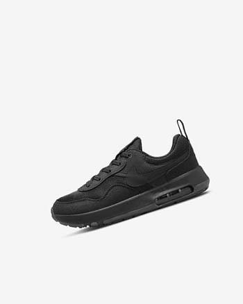 Zapatos Nike Air Max Motif Niña Negras Gris Oscuro Negras | CR4744