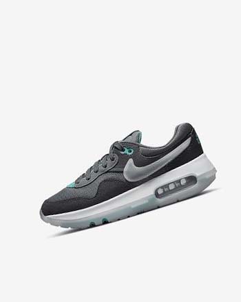 Zapatos Nike Air Max Motif Niño Gris Turquesa Gris Oscuro Negras | CR5096