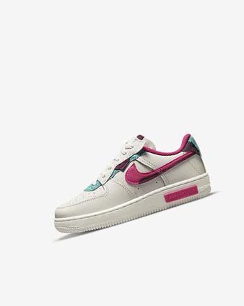 Zapatos Nike Force 1 Fontanka Niña Turquesa Rosas | CR5550