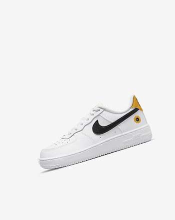 Zapatos Nike Force 1 LV8 Niña Blancas Negras | CR2457