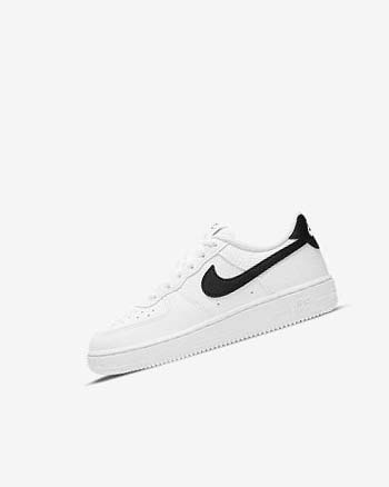 Zapatos Nike Force 1 Niña Blancas Negras | CR5371