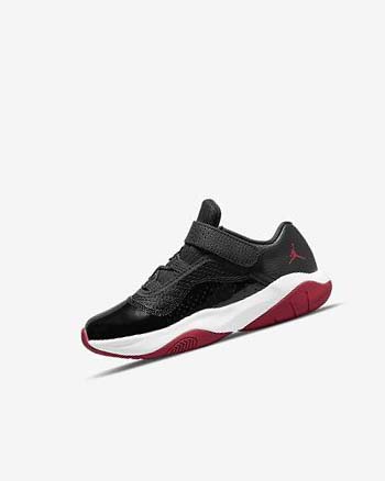 Zapatos Nike Jordan 11 CMFT Low Niño Negras Rojas Blancas | CR3199