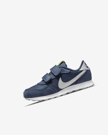 Zapatos Nike MD Valiant Niña Azul Marino Verde Gris | CR2996