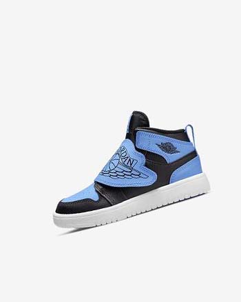 Zapatos Nike Sky Jordan 1 Niño Negras Blancas Azules | CR2468