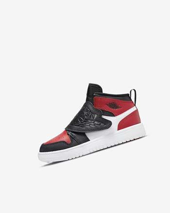 Zapatos Nike Sky Jordan 1 Niño Negras Rojas Blancas Gris Oscuro | CR2564