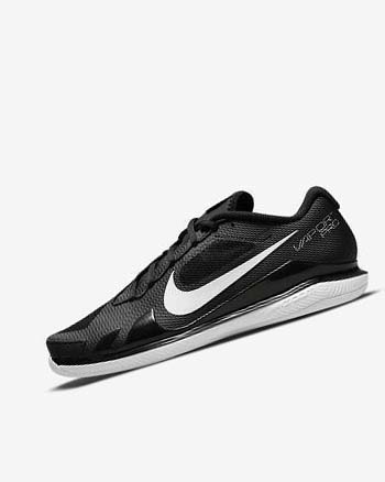 Zapatos Tennis Nike Court Air Zoom Vapor Pro Hombre Negras Blancas | CR2506