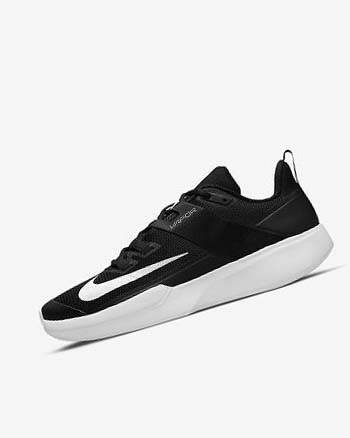 Zapatos Tennis Nike Court Vapor Lite Hombre Negras Blancas | CR5595