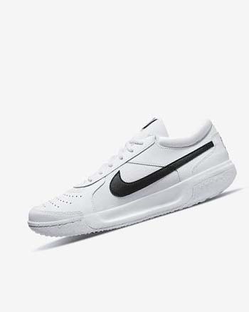 Zapatos Tennis Nike Court Zoom Lite 3 Hombre Blancas Negras | CR4670