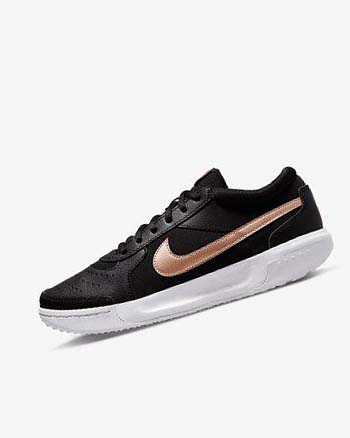 Zapatos Tennis Nike Court Zoom Lite 3 Mujer Negras Blancas Metal Rojas Marrones | CR3269