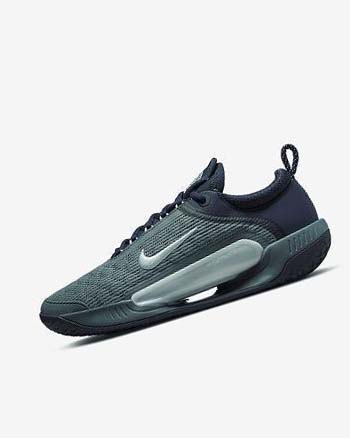 Zapatos Tennis Nike Court Zoom NXT Hombre Obsidian Verde Menta | CR4921