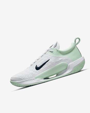 Zapatos Tennis Nike Court Zoom NXT Mujer Blancas Verde Menta Obsidian | CR2230