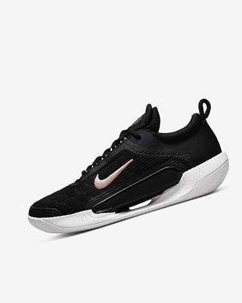 Zapatos Tennis Nike Court Zoom NXT Mujer Negras Blancas Gris Oscuro Metal Rojas Marrones | CR5032