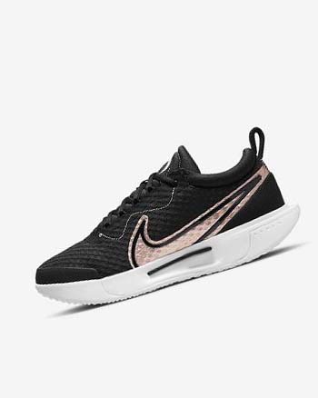 Zapatos Tennis Nike Court Zoom Pro Mujer Negras Blancas Metal Rojas Marrones | CR5362