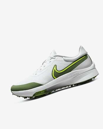 Zapatos de Golf Nike Air Zoom Infinity Tour NEXT% Hombre Blancas Plateadas | CR2610