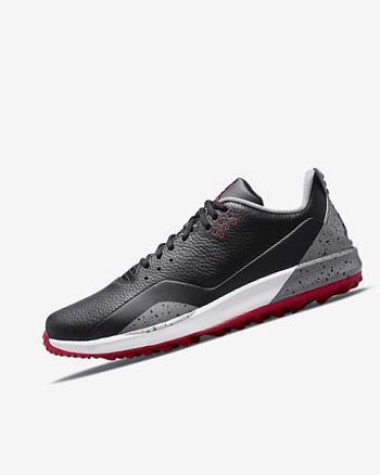 Zapatos de Golf Nike Jordan ADG 3 Hombre Negras Gris | CR4736