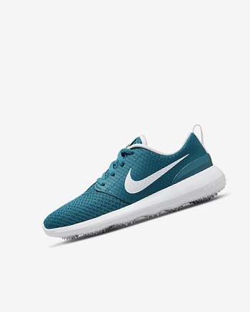 Zapatos de Golf Nike Roshe G Jr. Niña Negras Blancas | CR2619