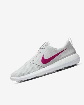 Zapatos de Golf Nike Roshe G Mujer Blancas Negras Rosas | CR5398